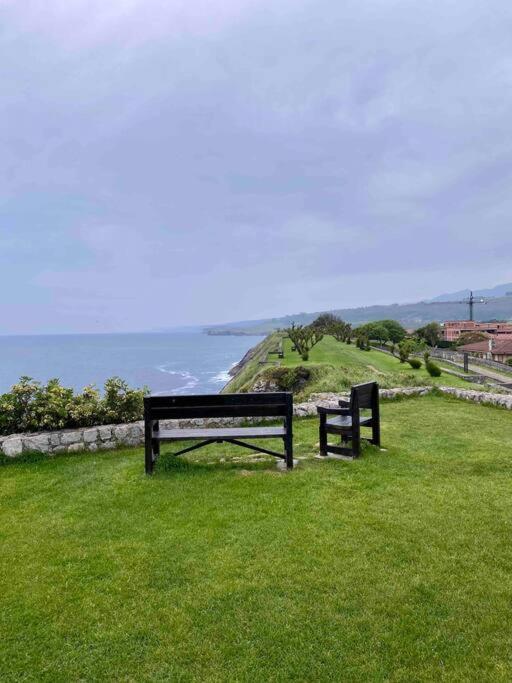 Precioso - Moderno Terraza Y Parking, 2 Hab, 2 Banos, 6-7 Pers - Dispo Abril Y Mayo Llanes Exteriör bild